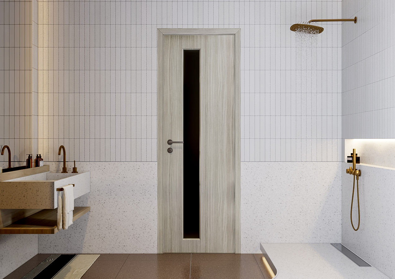 Bathroom doors