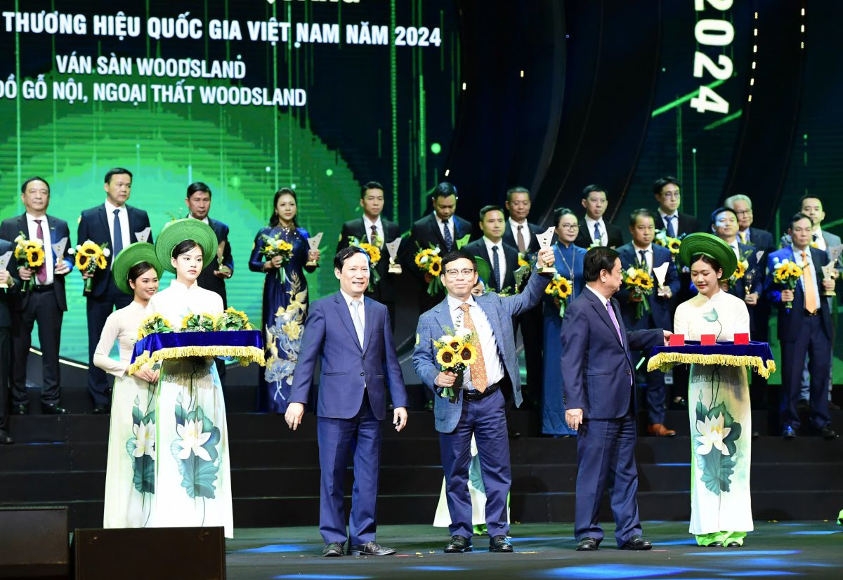 Woodsland vinh dự nhận Danh hiệu Thương hiệu Quốc gia Việt Nam 2024