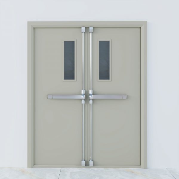 Cửa chống cháy sơn tĩnh Điện Đơn sắc1