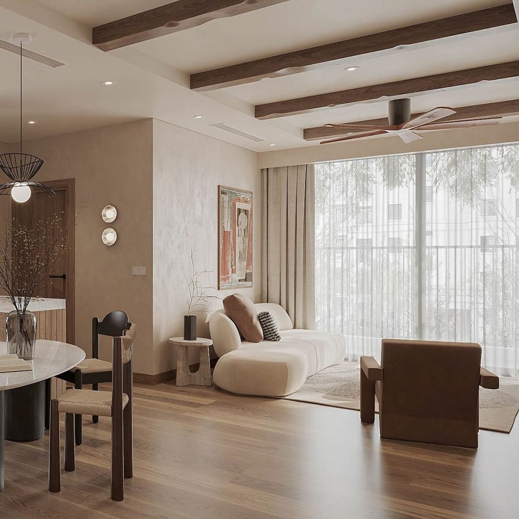 Đồ nội thất bo tròn, mềm mại