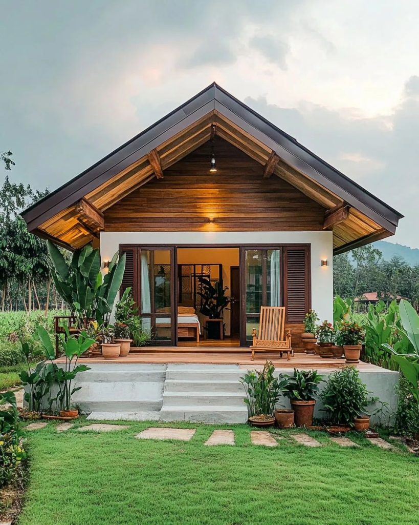 Nhà cấp 4 phong cách bắc Âu