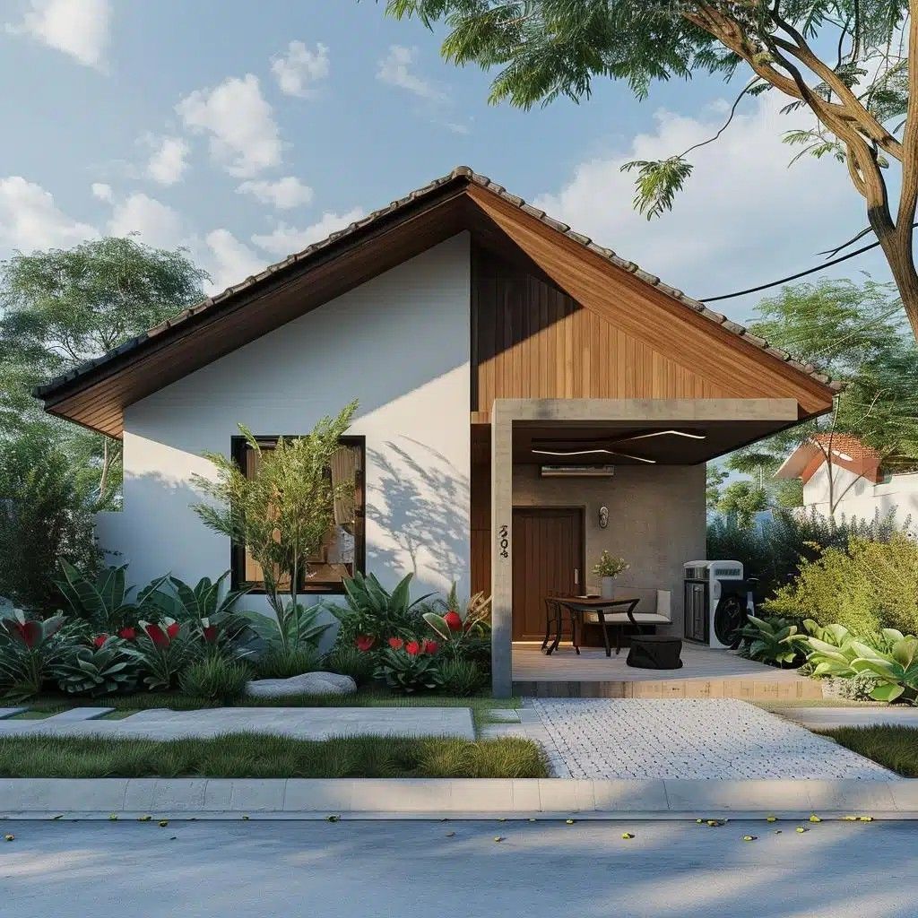 Nhà gỗ phong cách bắc Âu (cabin)1