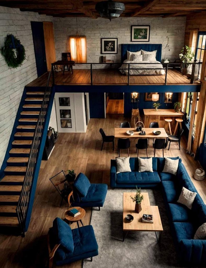 Nhà mái a (a frame house) scandinavian