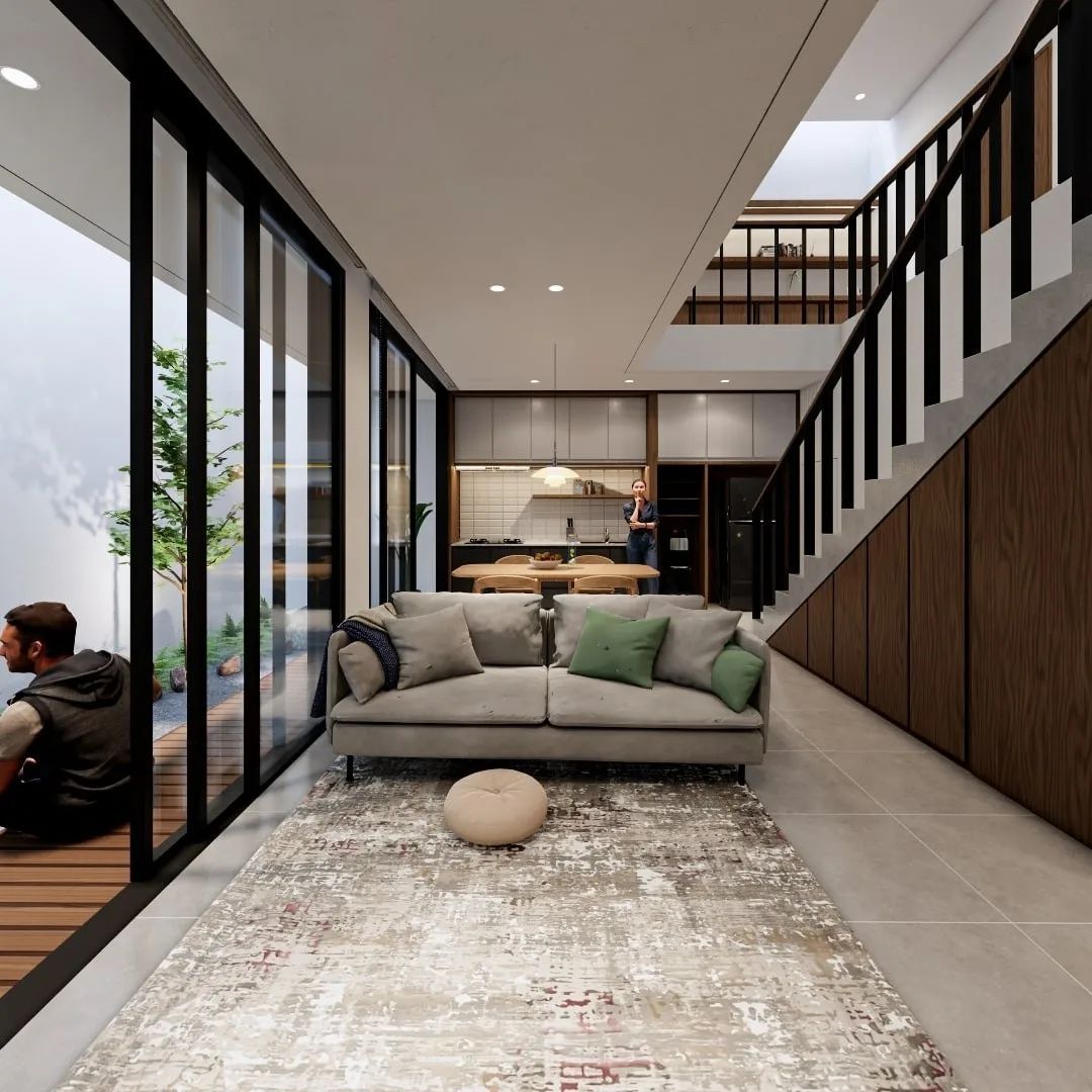 Nhà phố hiện Đại phong cách bắc Âu