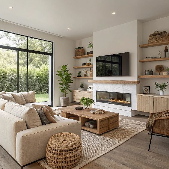 Sử dụng lò sưởi trang trí