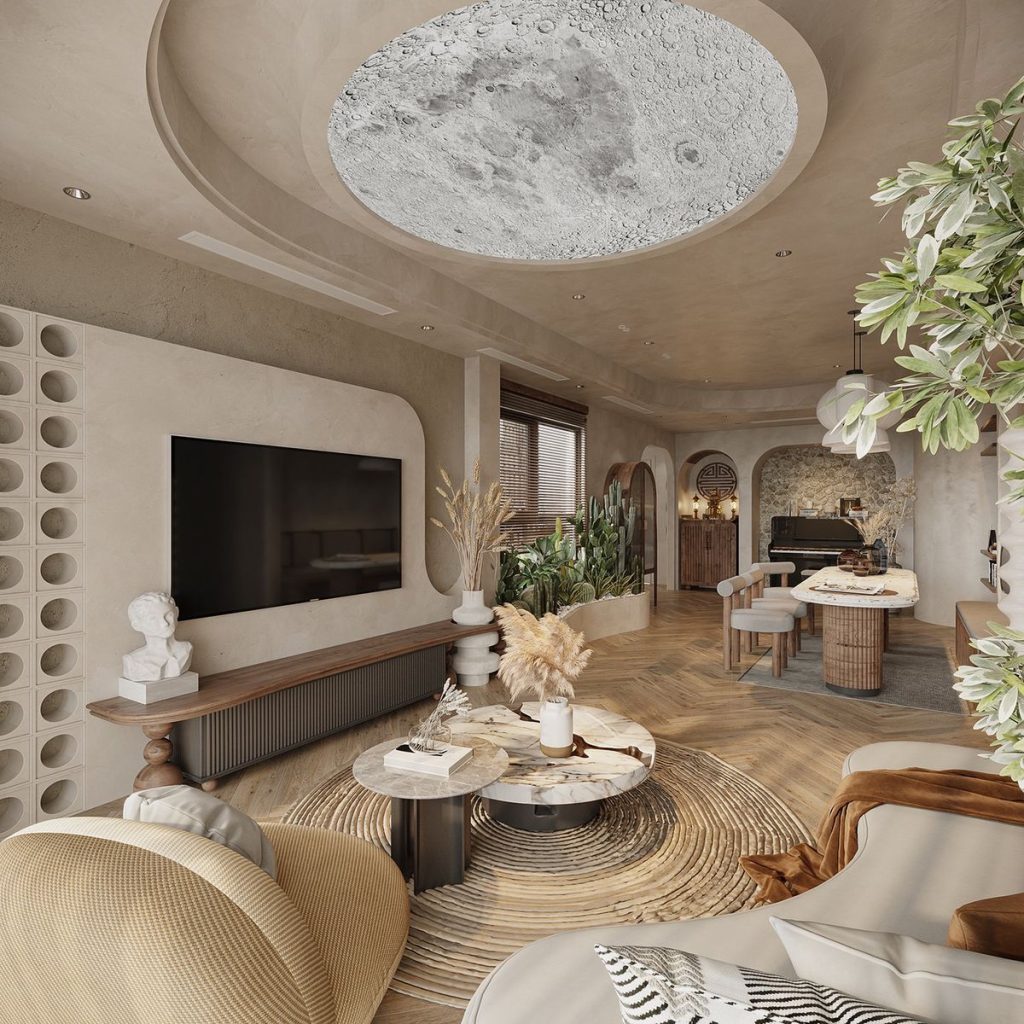 Sử dụng vật liệu tự nhiên