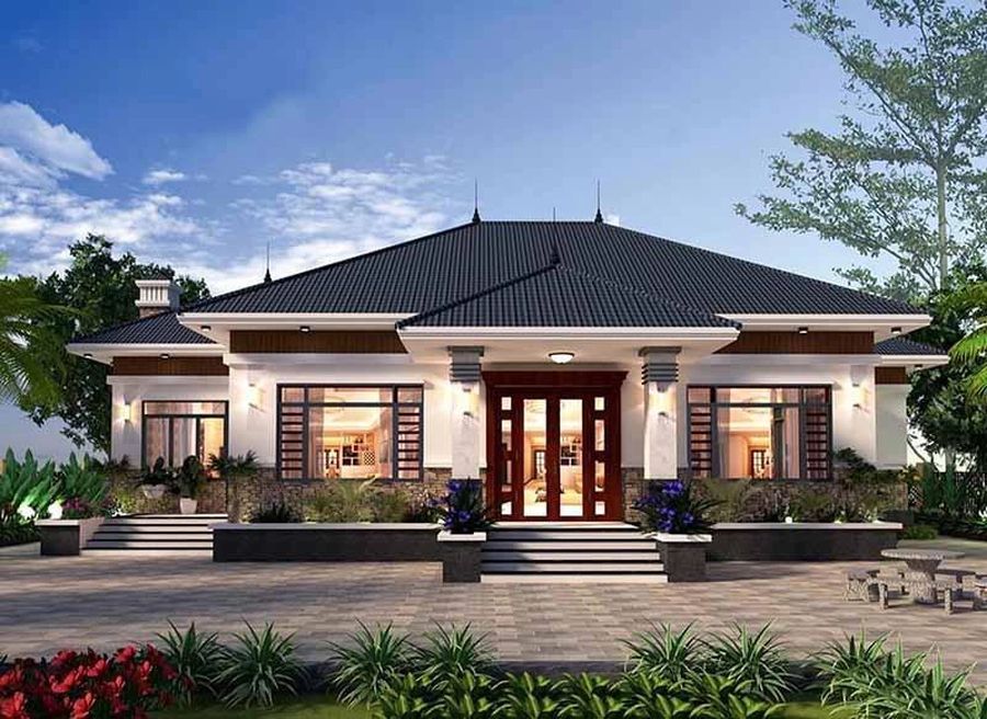 Biệt thự vườn cấp 4 pháp 3